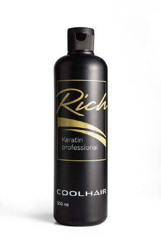 Кератиновое выпрямление Rich, 500 мл (до 12ти процедур) Представляем Вам инновационный продукт от российской марки Cool Hair!

Кератиновое выпрямление RICH - подходит для всех типов волос, в том числе азиатского волоса.

Кератин Rich PINK отличается от кератина RICH тем, что избавляет светлые волосы от желтизны и придает волосам эффект жемчужного блеска.
